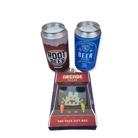 Men's Arcade Root Beer Drink Socks - Picture 1 of 4